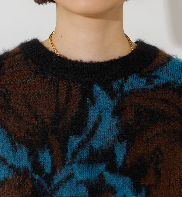 NOMINE「ボタニカル ジャガード ニット」|ニット・セーター|