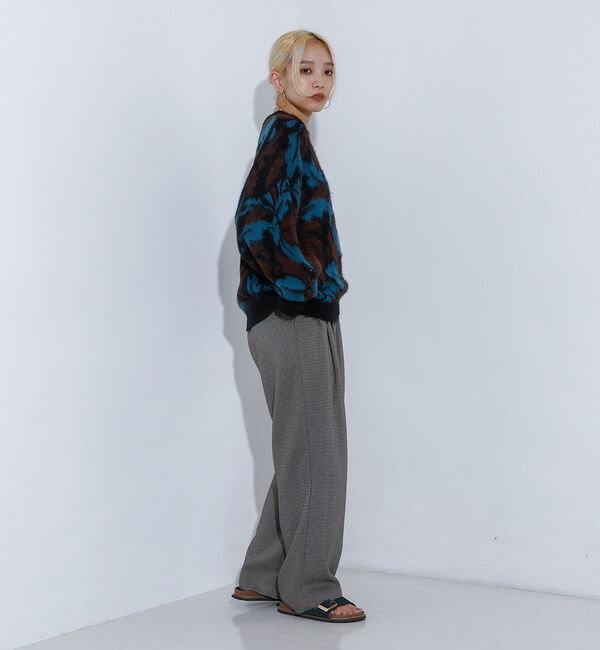 NOMINE「ボタニカル ジャガード ニット」|ニット・セーター|