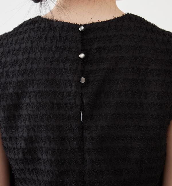 TIARA「チドリジャカードノースリーブトップス」|シャツ・ブラウス|