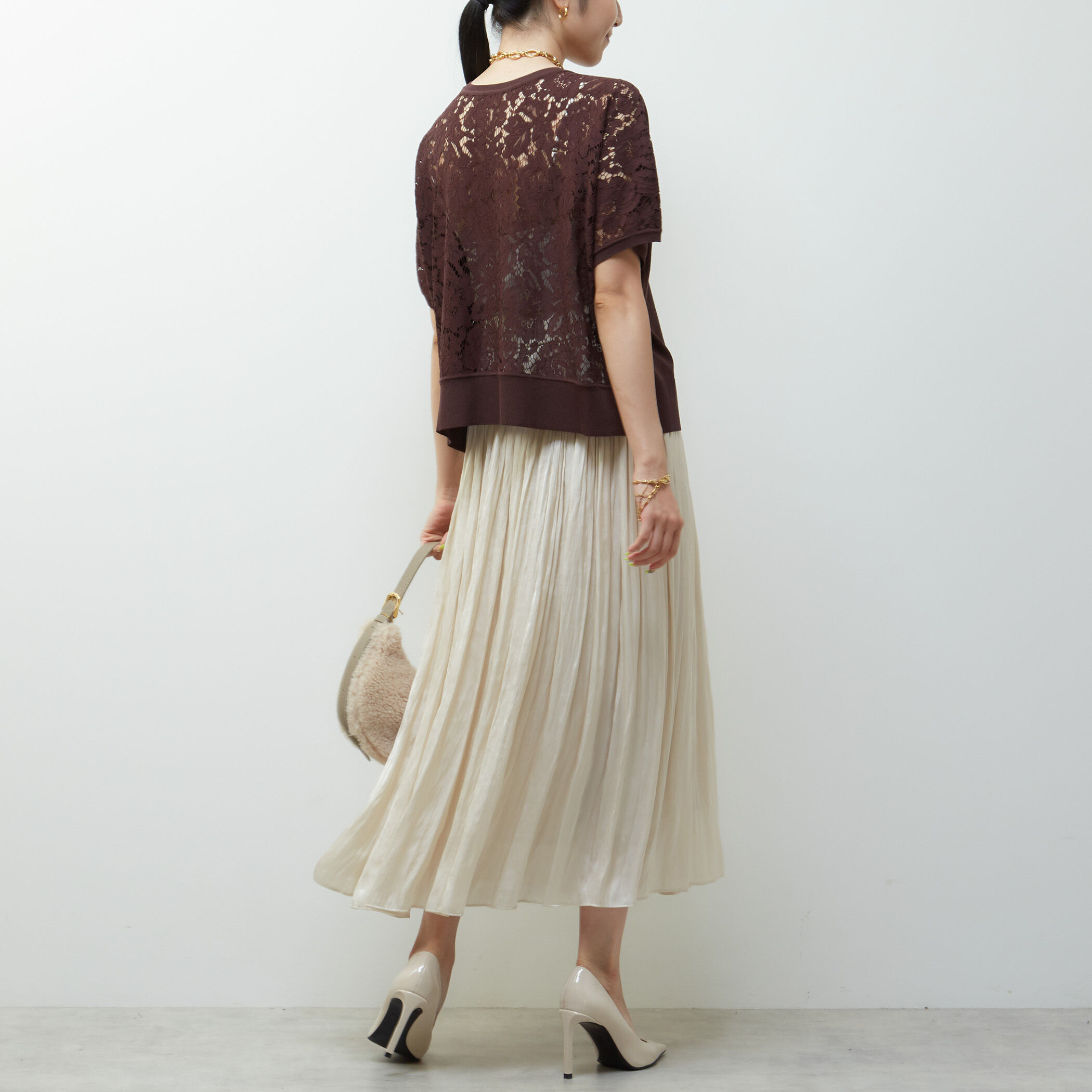  「2WAYレースニット」|ニット・セーター|