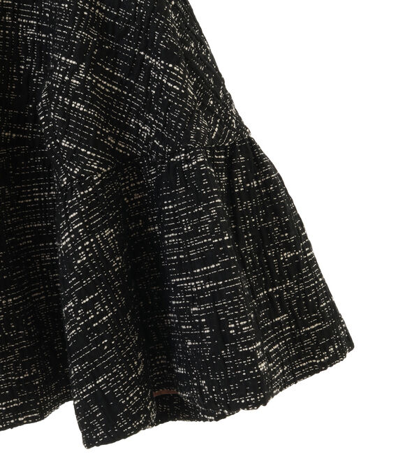 TIARA「ベルスリーブジャガードジャケット」|テーラードジャケット|