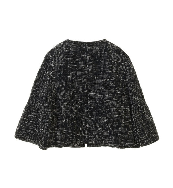 TIARA「ベルスリーブジャガードジャケット」|テーラードジャケット|