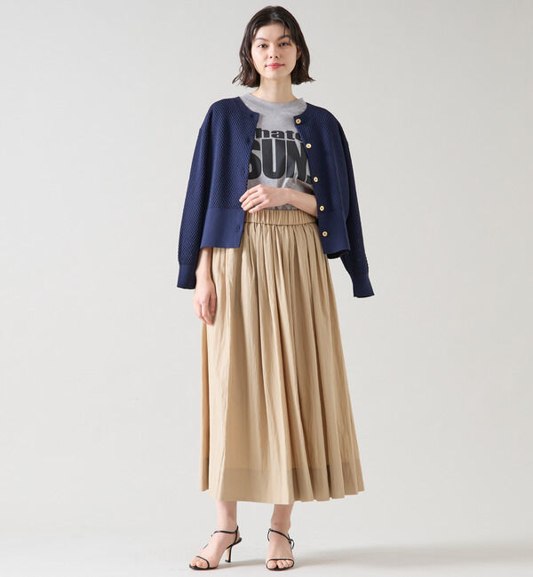 TIARA「ギャザータックスカート（セットアップ可）」|スカート|