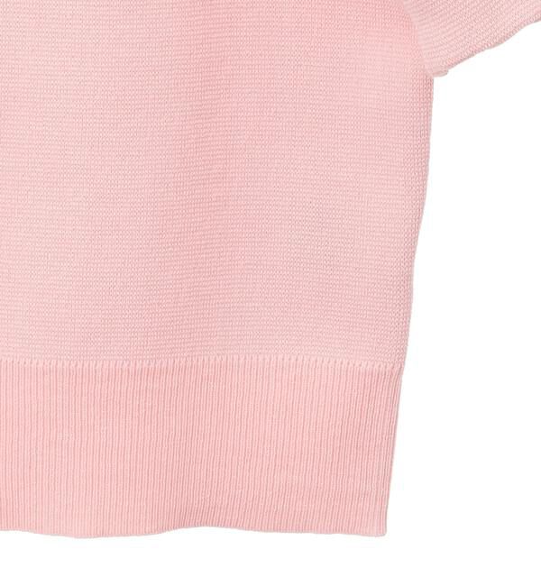 TIARA「《別注》【MARILYN MOON/マリリンムーン】パールボタン半袖カーディガン」|カーディガン|