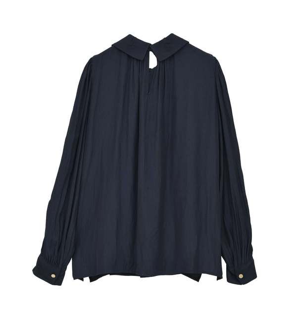 TIARA「タックカラー付ブラウス」|シャツ・ブラウス|