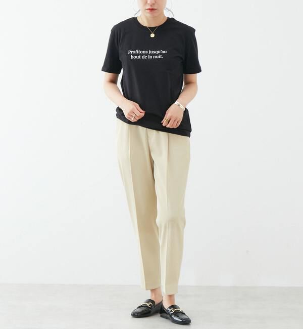 Liesse「ドライツイル タックストレートパンツ」|その他|