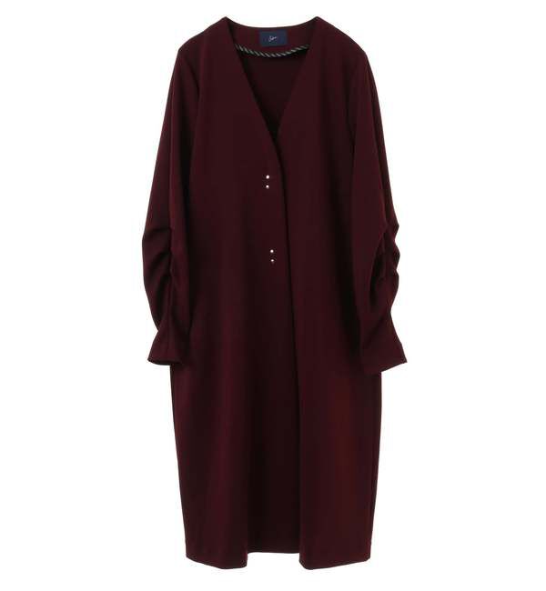 Soffitto「《定番》ノーカラータックスリーブコート（一部WEB限定カラー）」|その他|