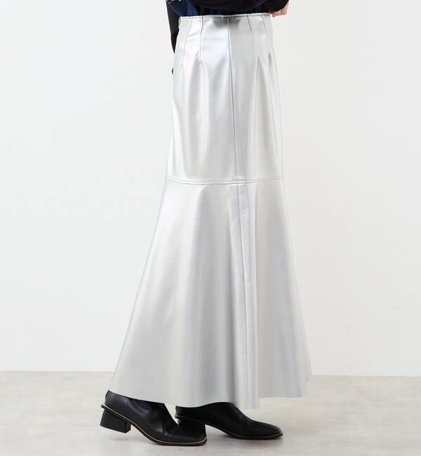 Soffitto「合成皮革ペンシルスカート」|スカート|