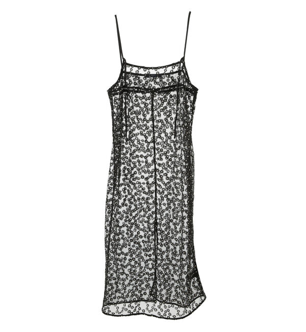 SOFFITTO「フラワー刺繍キャミワンピース」|ワンピース|