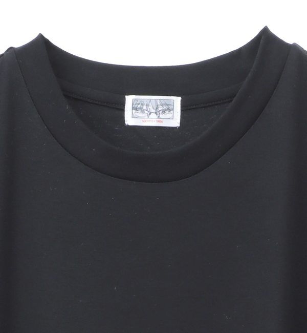 Soffitto「《コラボ》【Soffitto&times;TINDA】オーガニックコットンスムーススリットワンピース」|ワンピース|