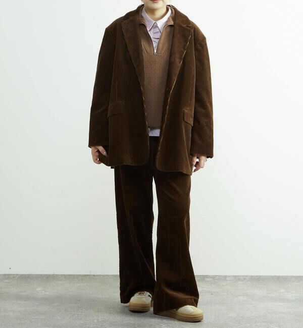 A_「【A_/エース】オーバーサイズコールジャケット」|テーラードジャケット|