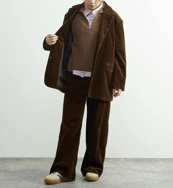 A_「【A_/エース】オーバーサイズコールジャケット」|テーラードジャケット|