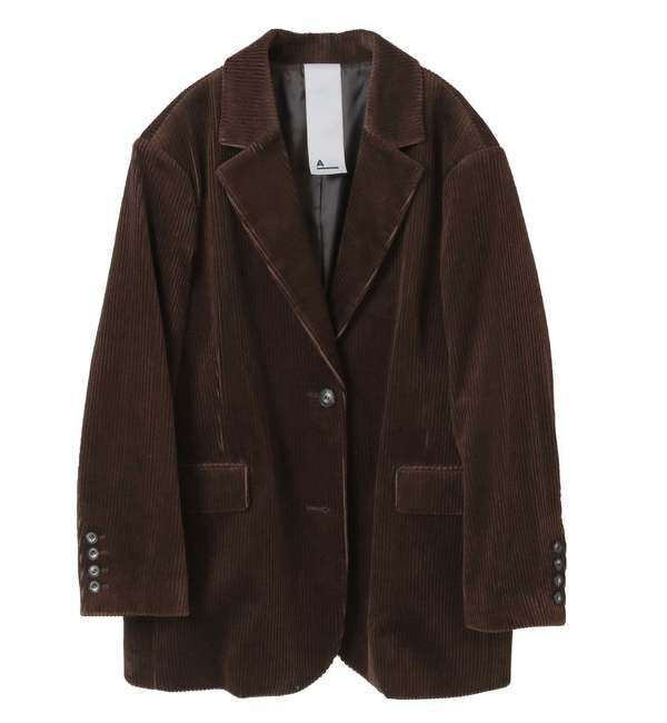 A_「【A_/エース】オーバーサイズコールジャケット」|テーラードジャケット|