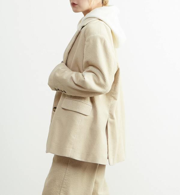 A_「【A_/エース】オーバーサイズコールジャケット」|テーラードジャケット|