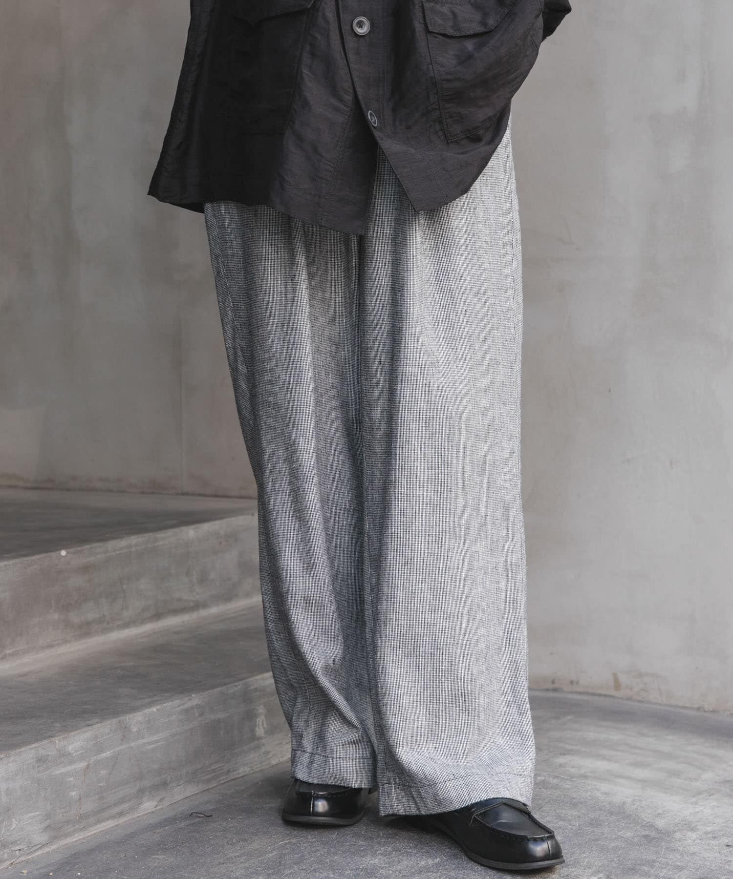 URBAN RESEARCH DOORS「FORK&SPOON　ヘンプ混イージーパンツ」|その他|