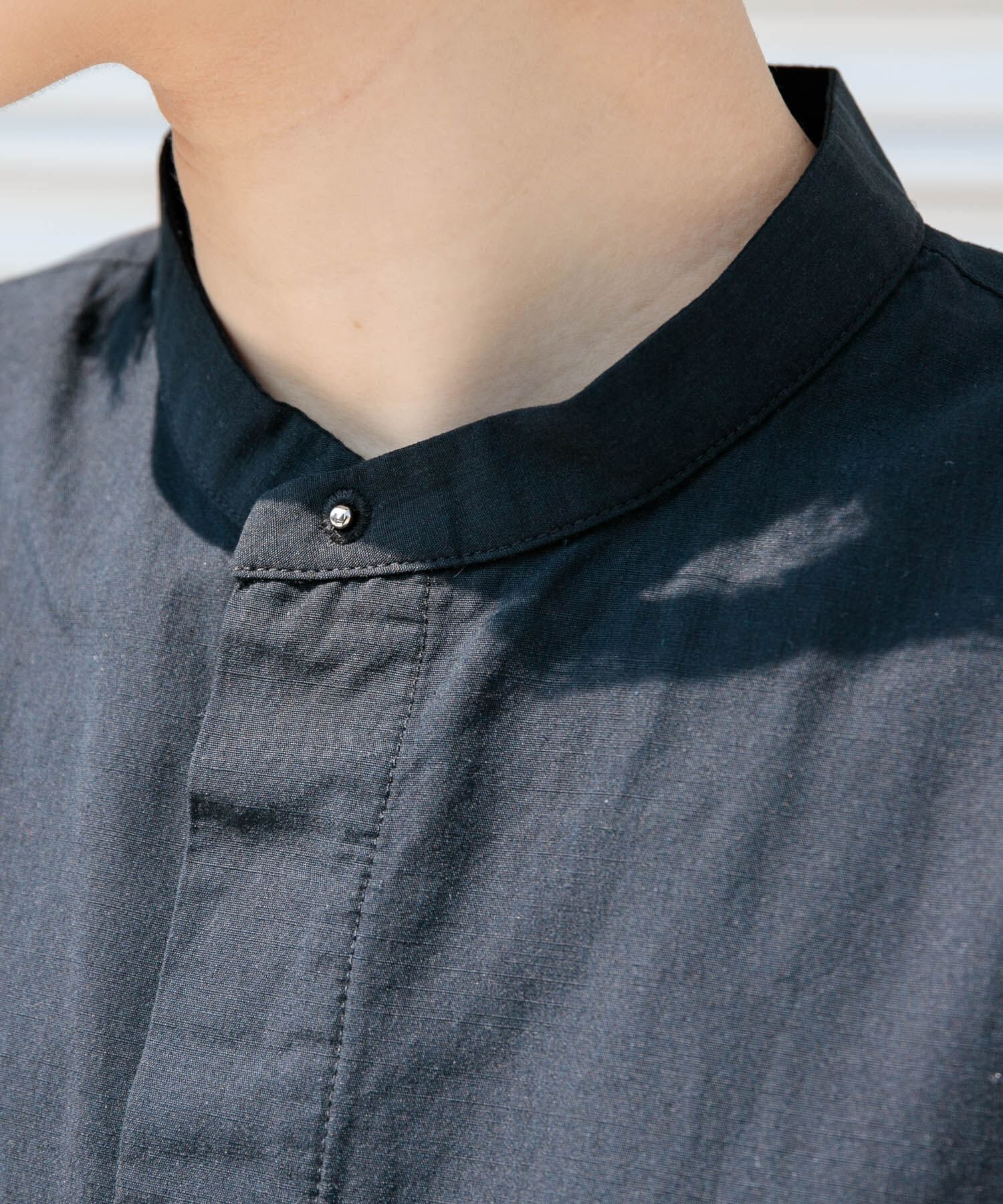 URBAN RESEARCH DOORS「FORK&SPOON　ギボシコクーンショートスリーブシャツ」|シャツ・ブラウス|