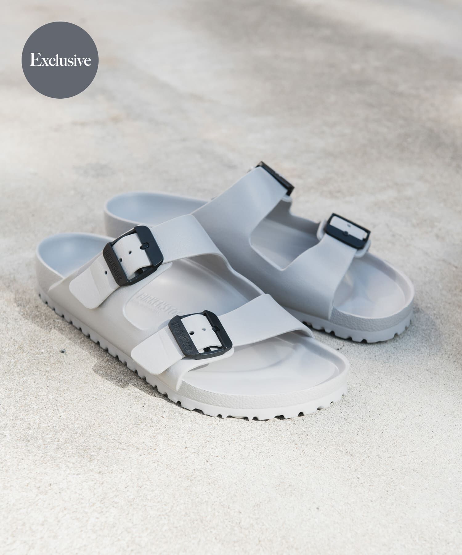 URBAN RESEARCH DOORS「BIRKENSTOCK　Exclusive Arizona SB EVA(N)」|サンダル|ライトグレー