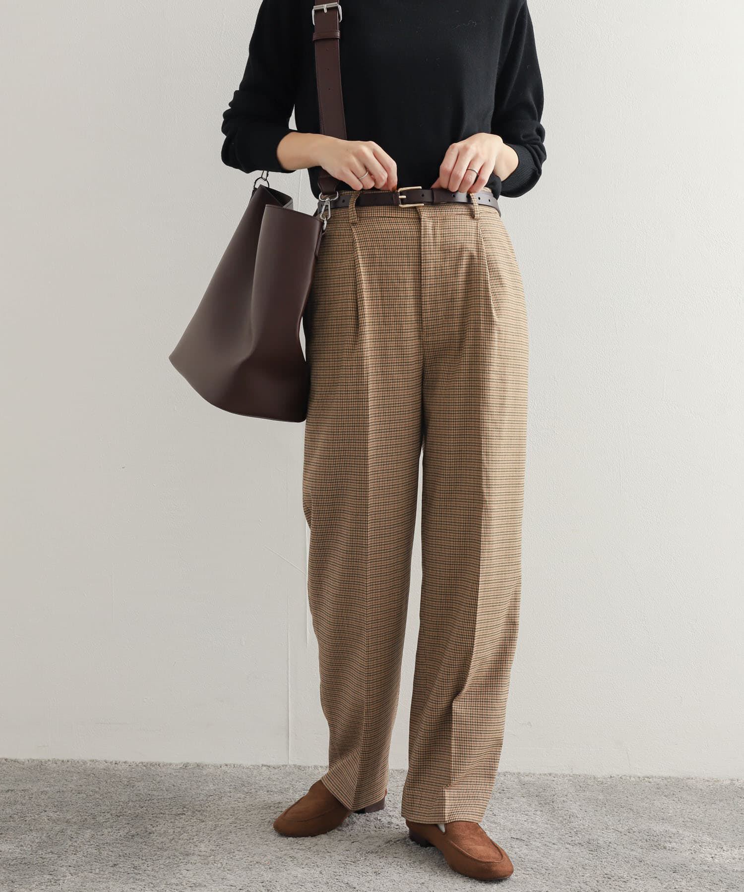 URBAN RESEARCH DOORS「チェックトラウザーパンツ」|その他|