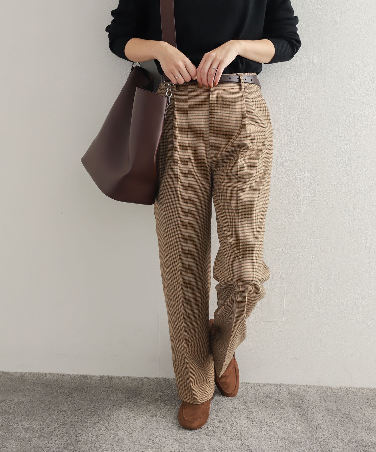 URBAN RESEARCH DOORS「チェックトラウザーパンツ」|その他|