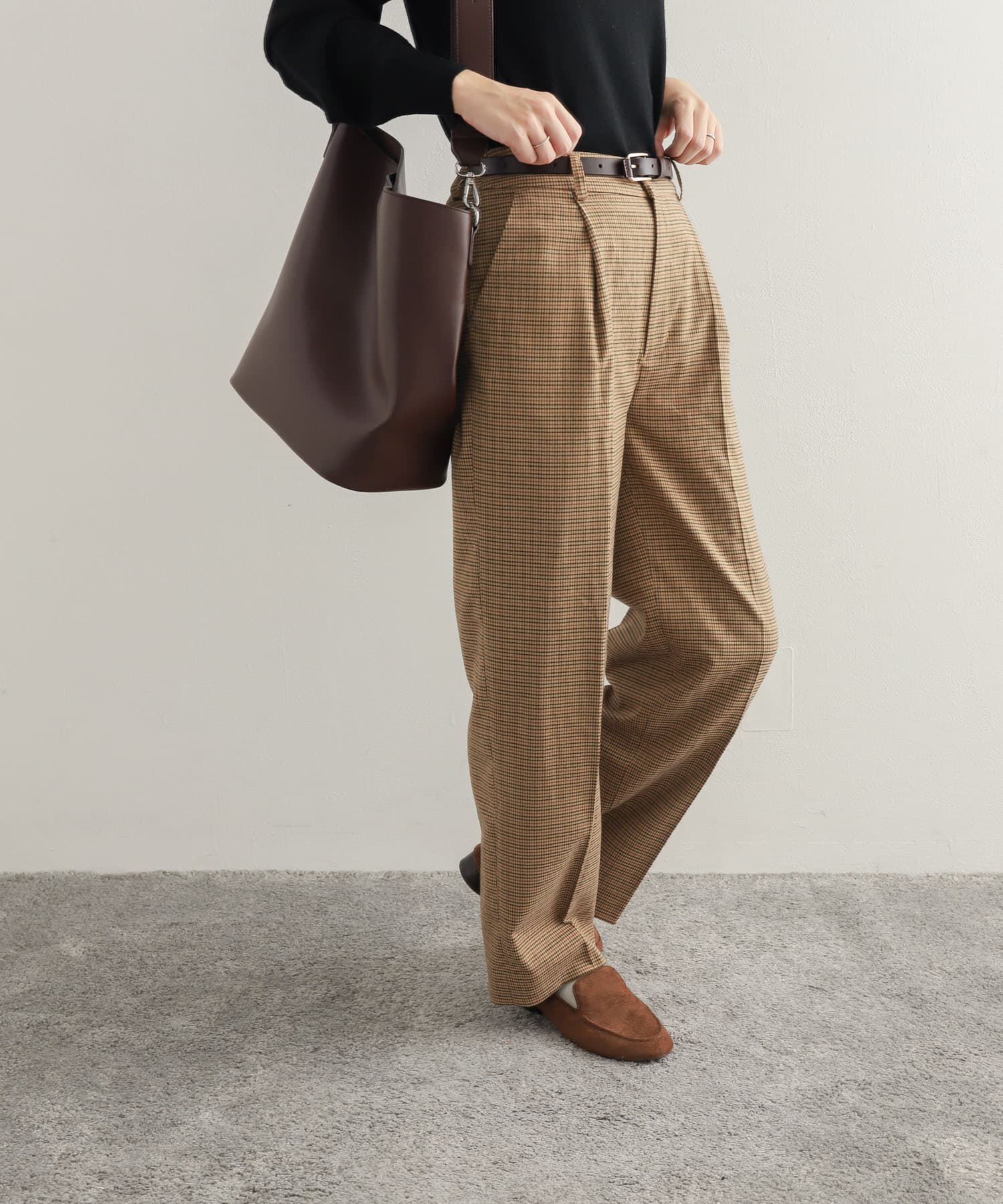 URBAN RESEARCH DOORS「チェックトラウザーパンツ」|その他|