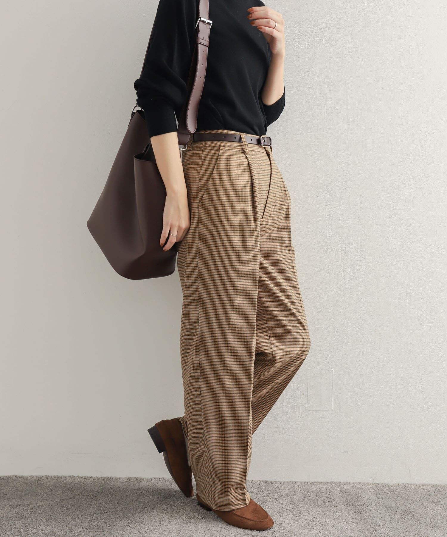 URBAN RESEARCH DOORS「チェックトラウザーパンツ」|その他|