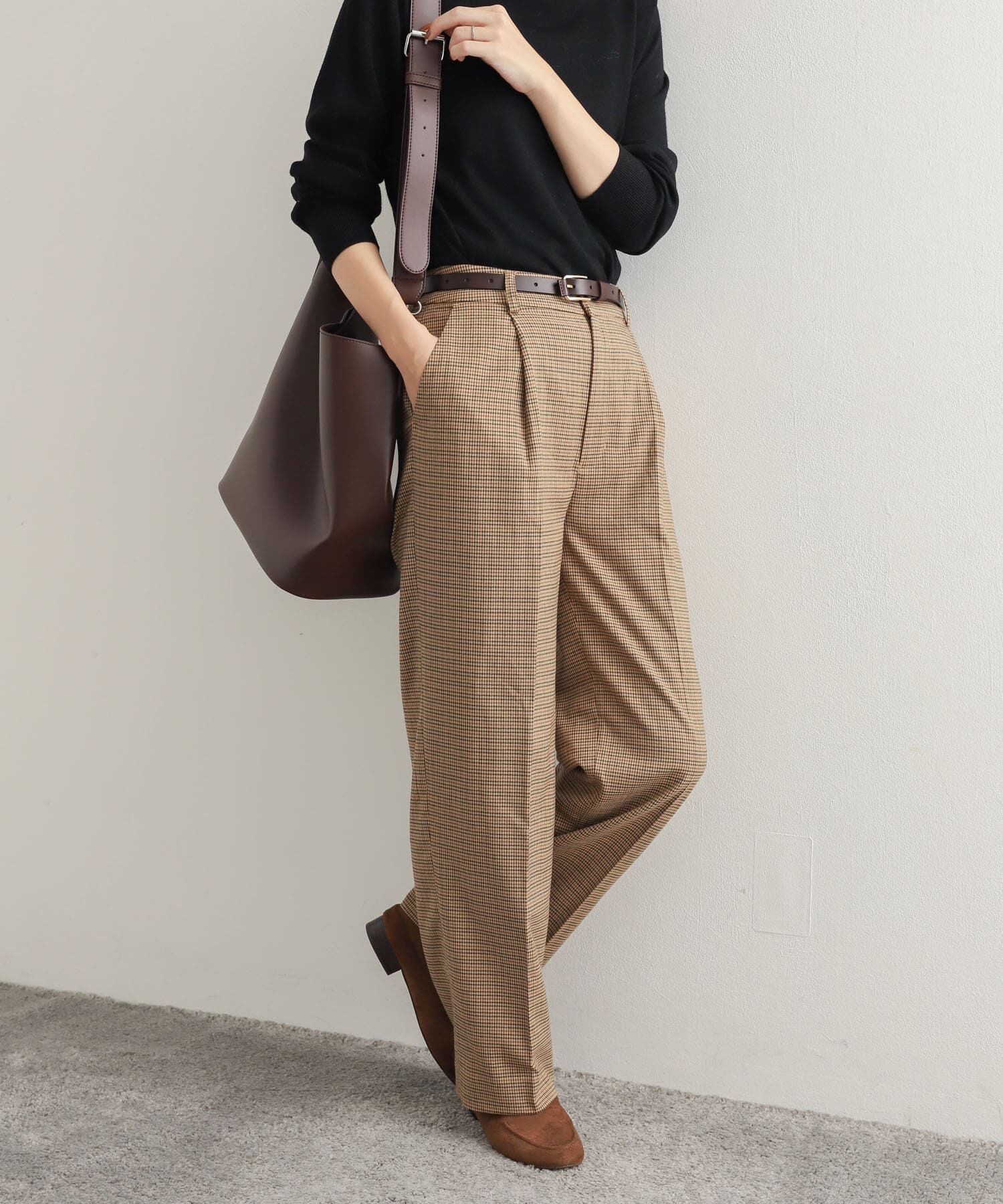 URBAN RESEARCH DOORS「チェックトラウザーパンツ」|その他|