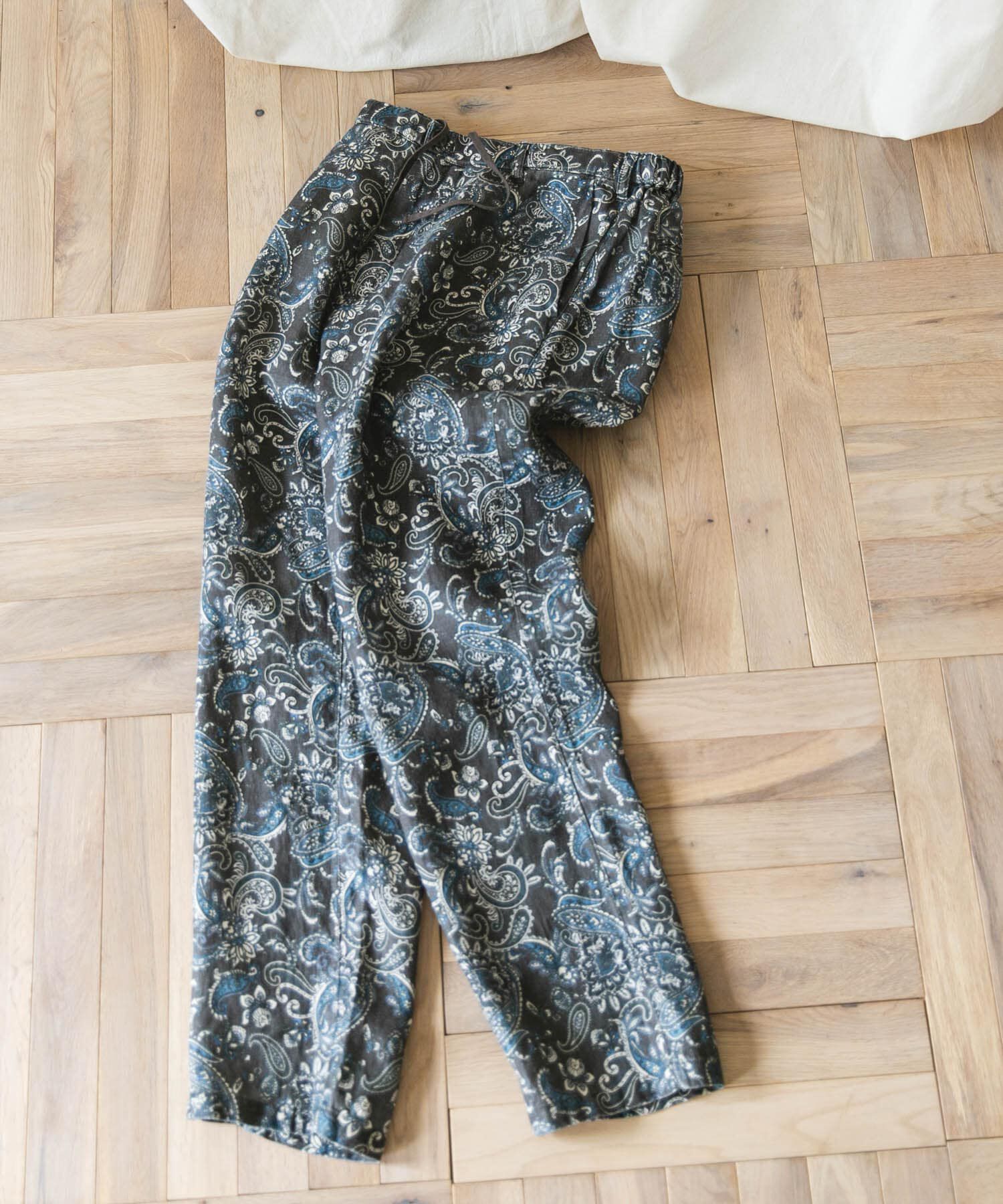 URBAN RESEARCH DOORS「『XLサイズ/WEB限定』ツイルリネン イージートラウザー」|その他|