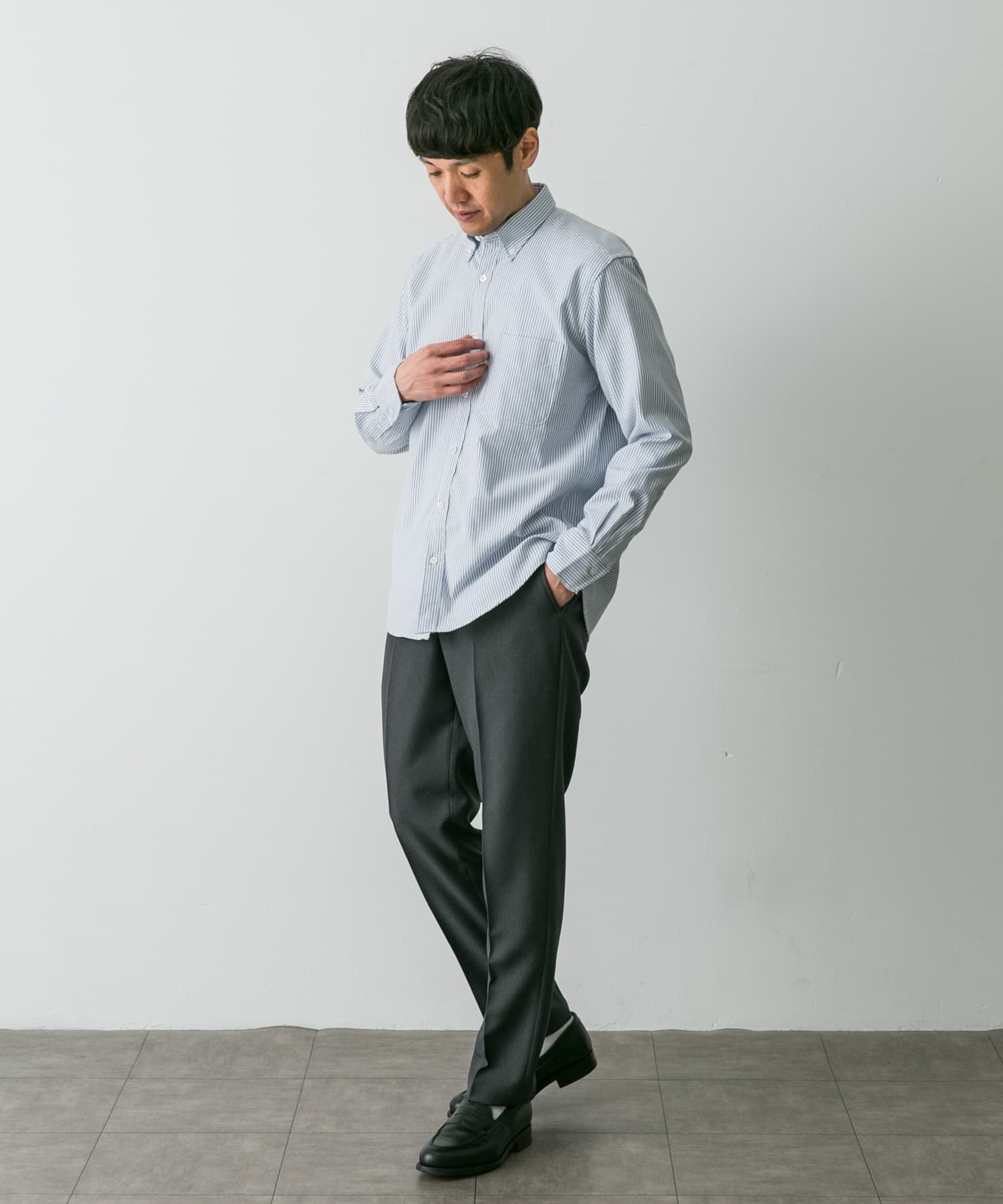 URBAN RESEARCH DOORS「『イージーケア』LIFE STYLE TAILOR　マルチスペック CLASSIC OX BDシャツ」|シャツ・ブラウス|
