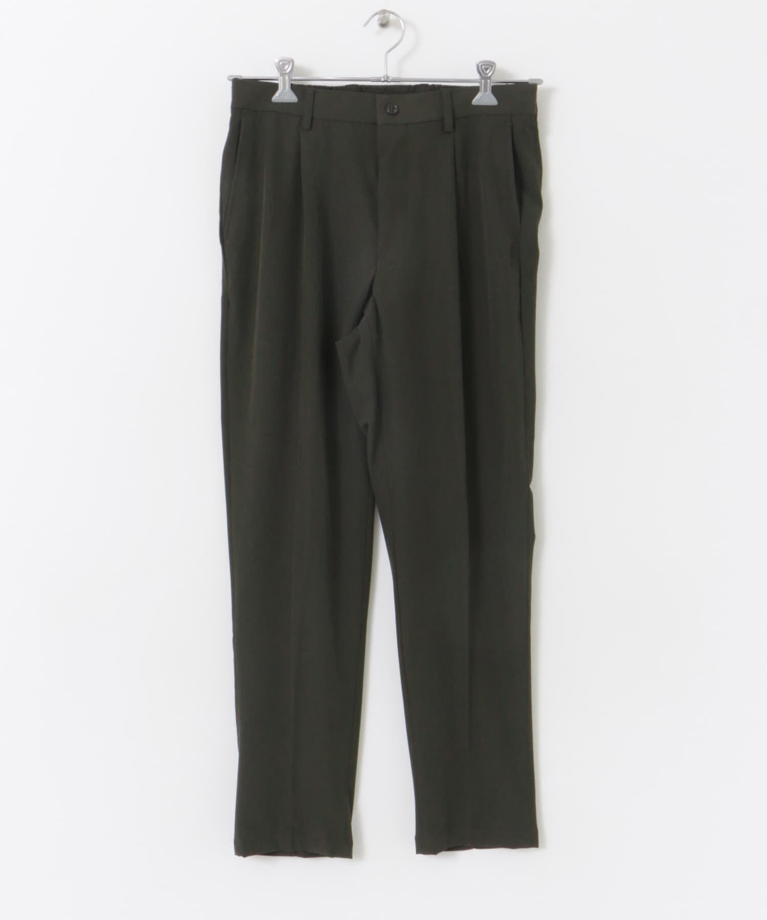 URBAN RESEARCH DOORS「『防シワ/イージーケア』LIFE STYLE TAILOR　4WAYストレッチパンツ」|スラックス|カーキ