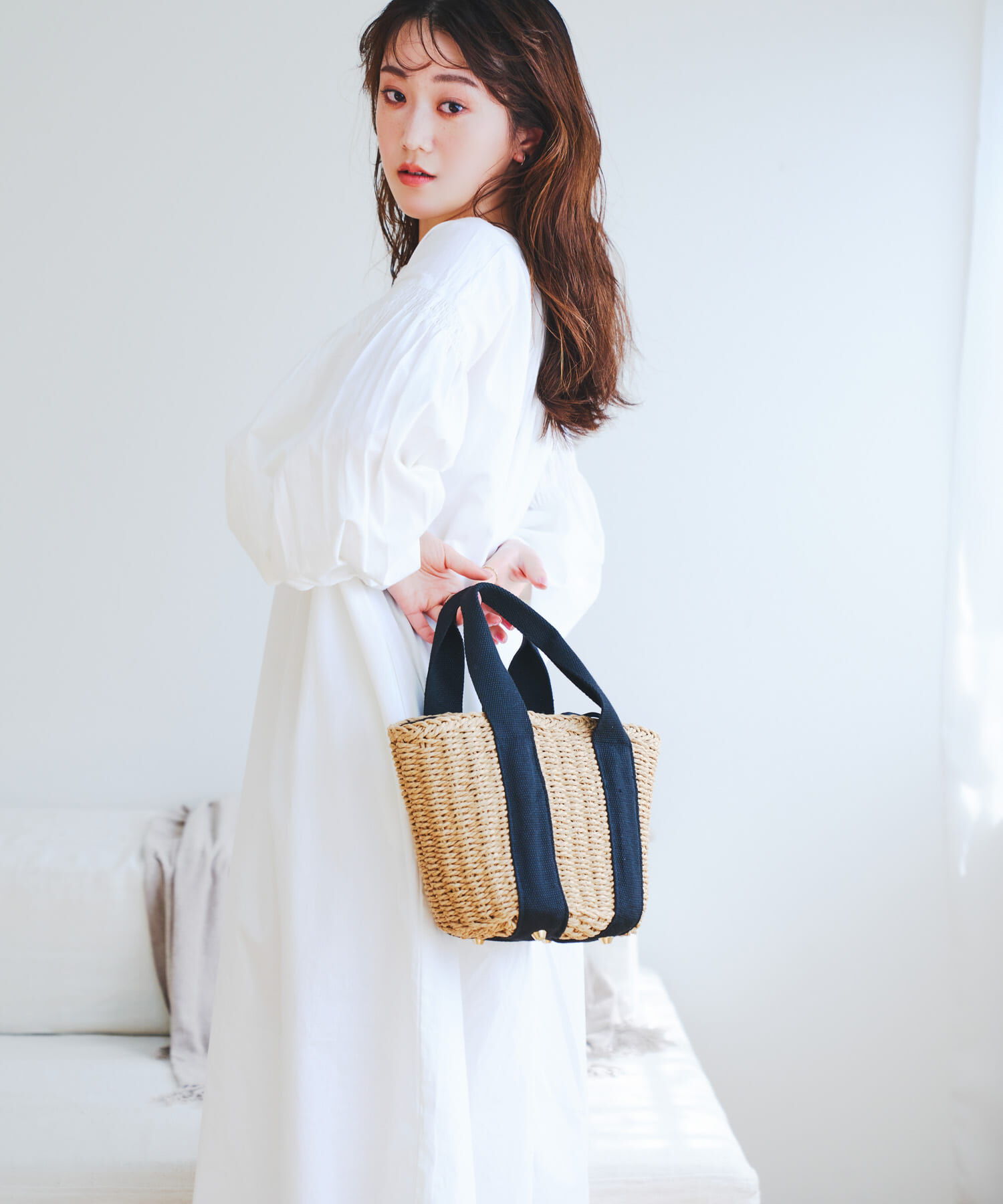 RODE SKO「ナチュラルカゴバッグ」|ハンドバッグ|