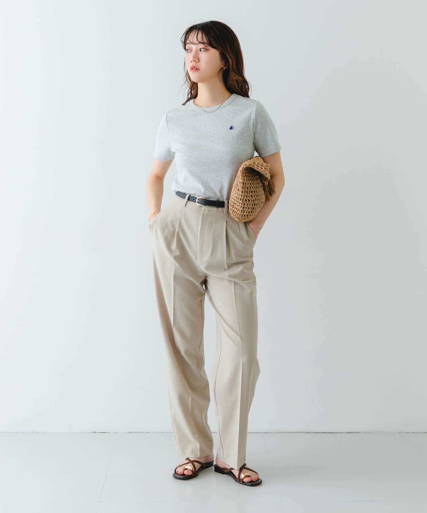 RODE SKO「『MADE IN JAPAN』プチメタルクロスフラットサンダル」|サンダル|