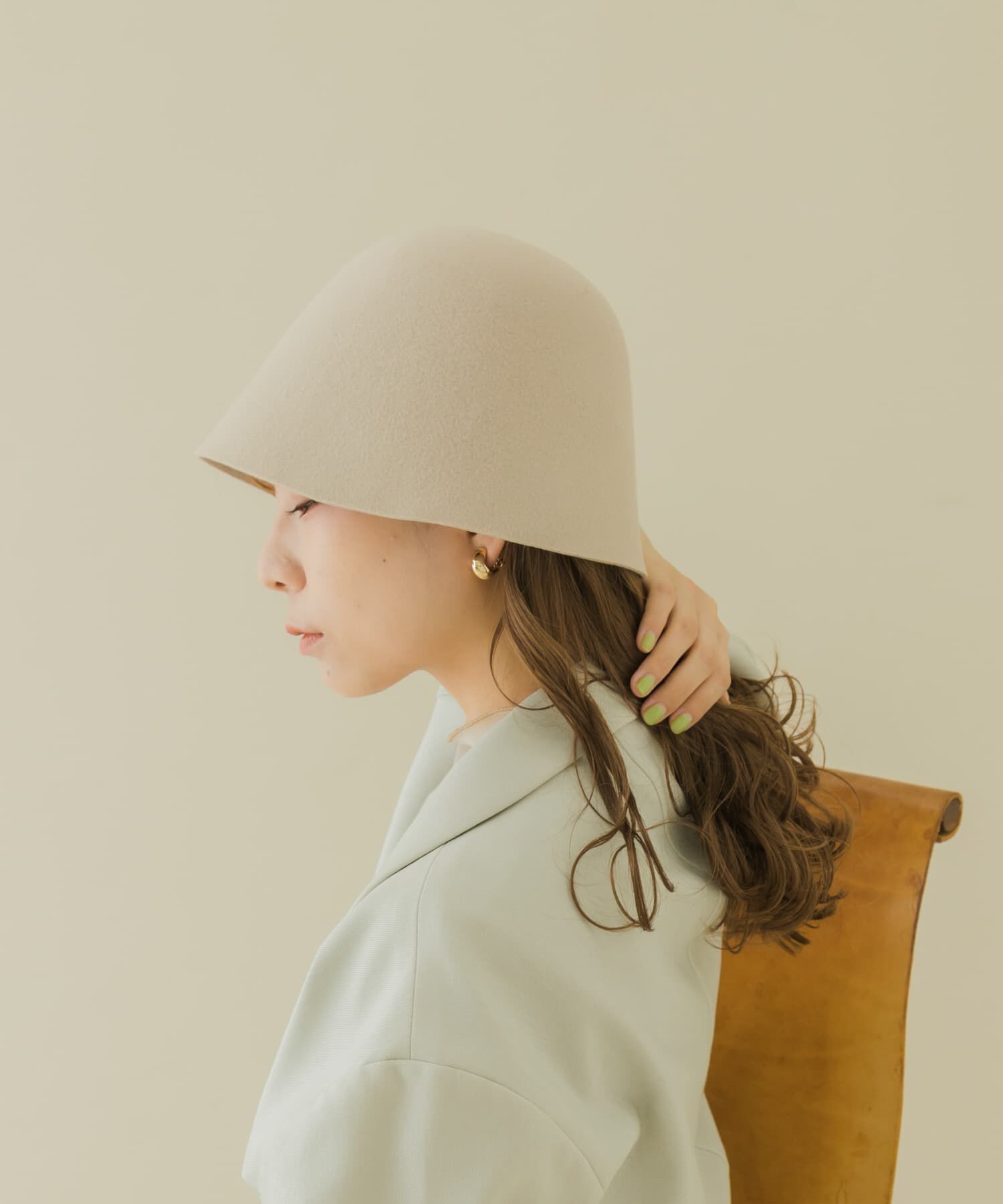 SMELLY「ウールクローシュハット」|ハット|