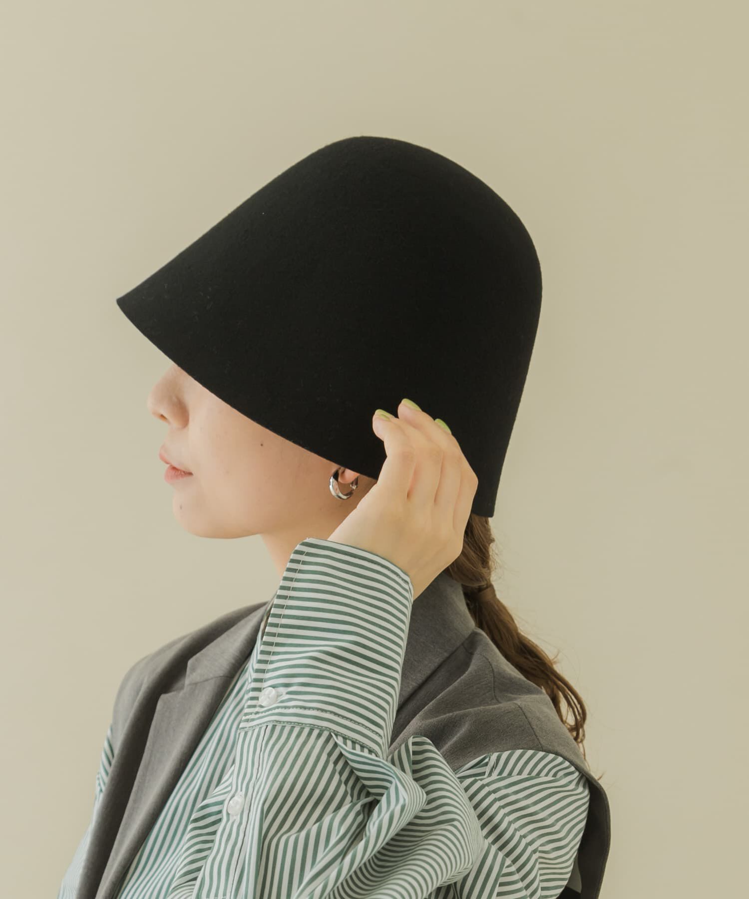 SMELLY「ウールクローシュハット」|ハット|