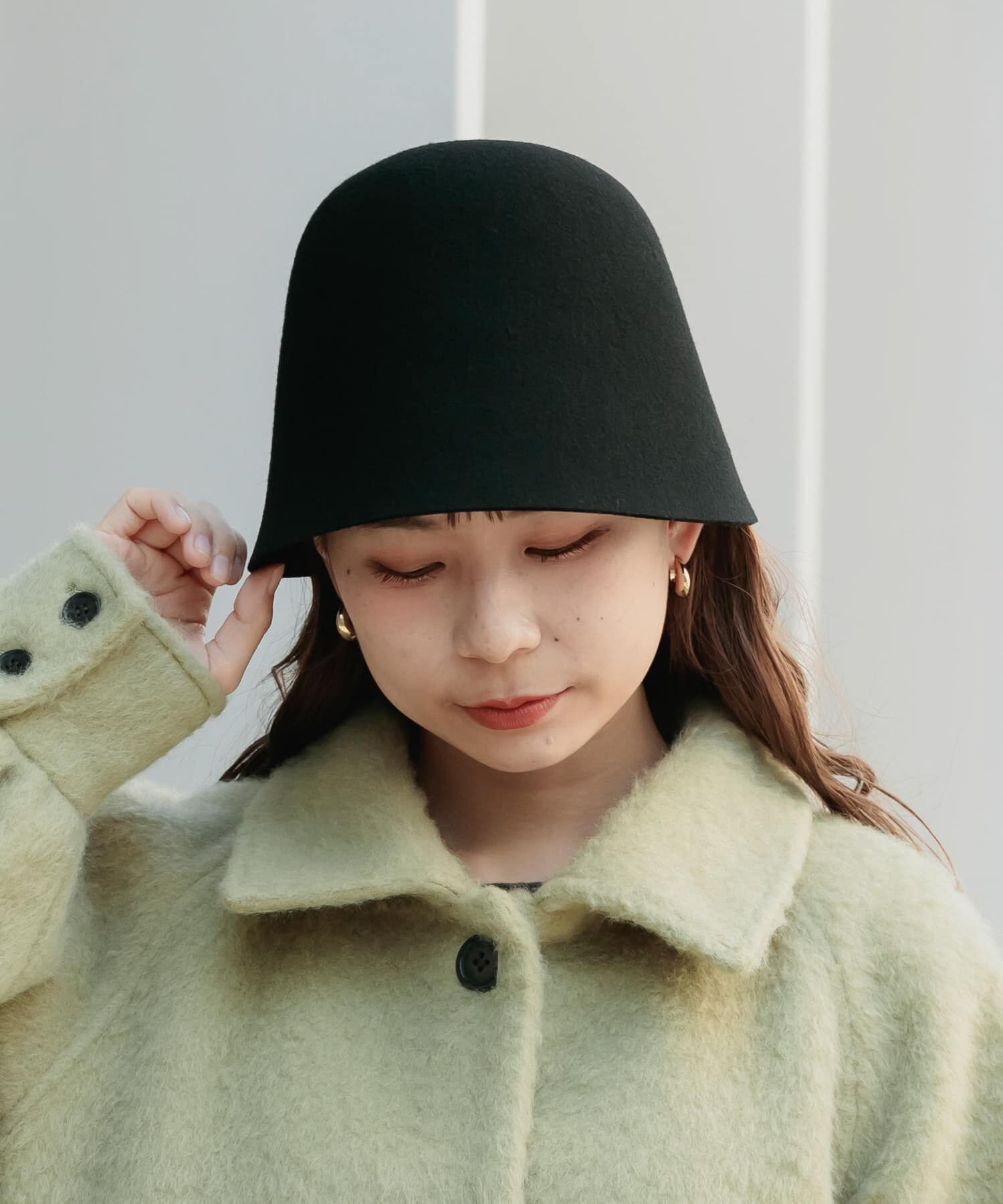 SMELLY「ウールクローシュハット」|ハット|