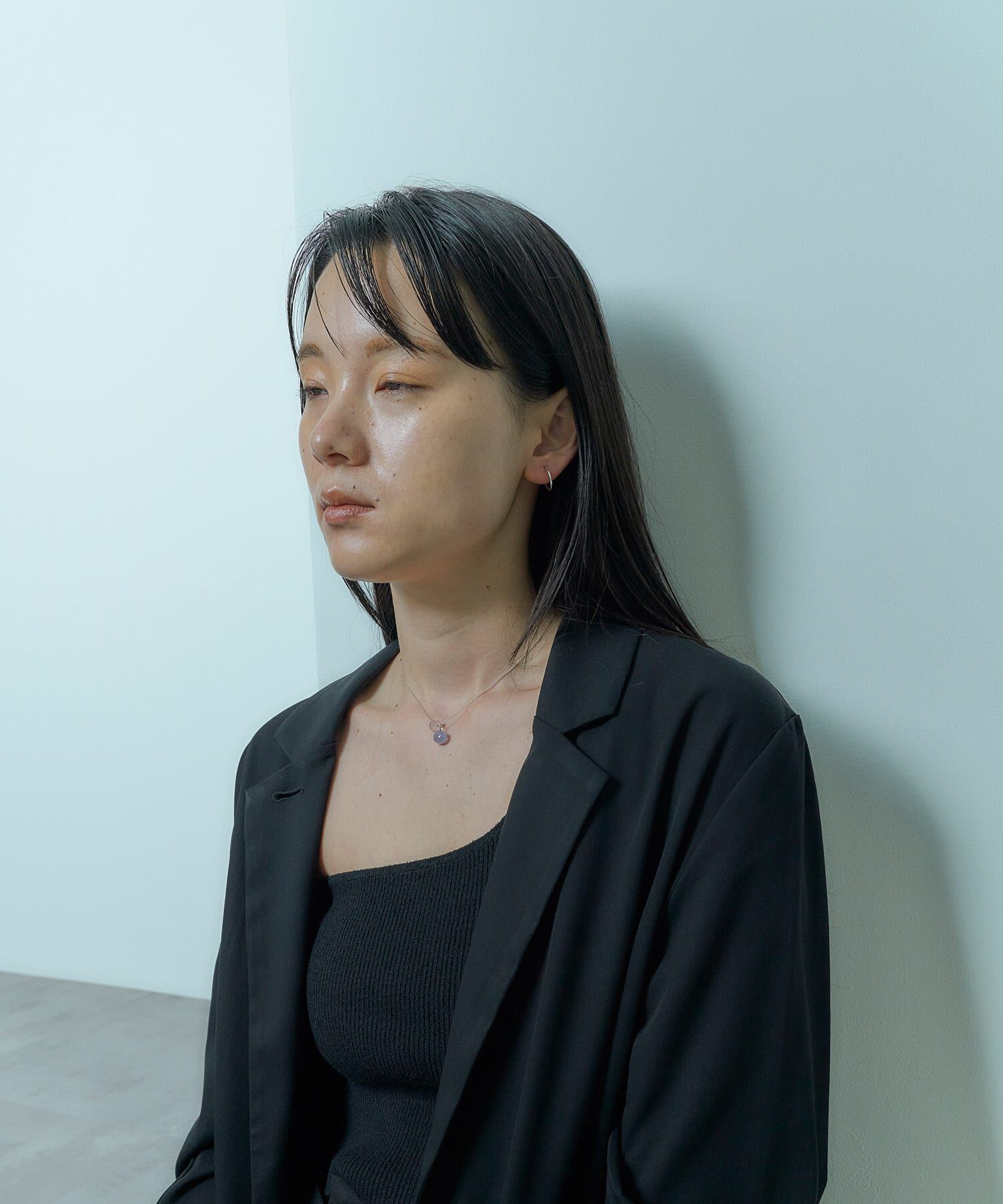 SMELLY「SMELLY so&rsquo;　thin hoop earring」|イヤリング|