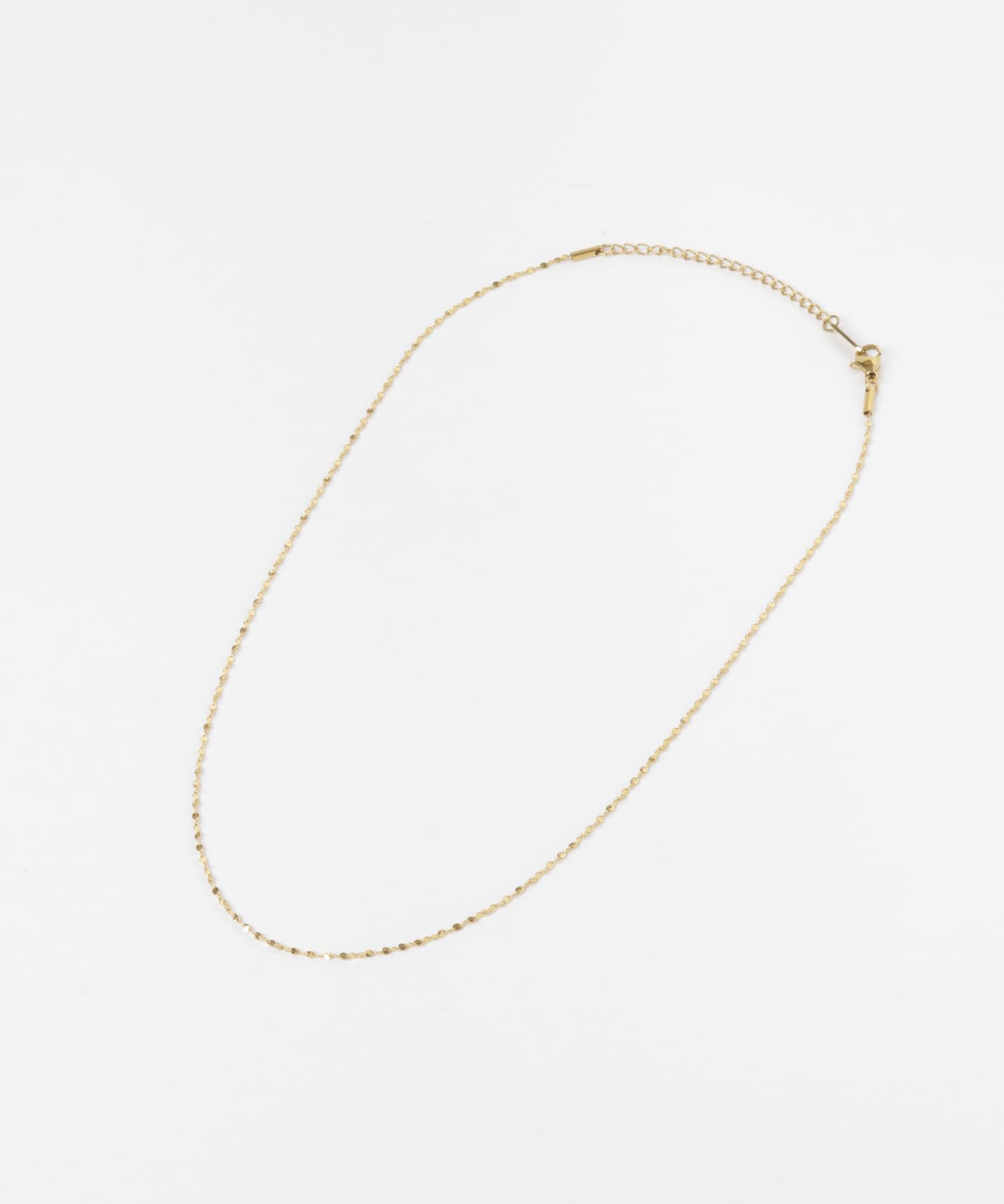 SMELLY「ステンレススクリューチェーンネックレス」|ネックレス|