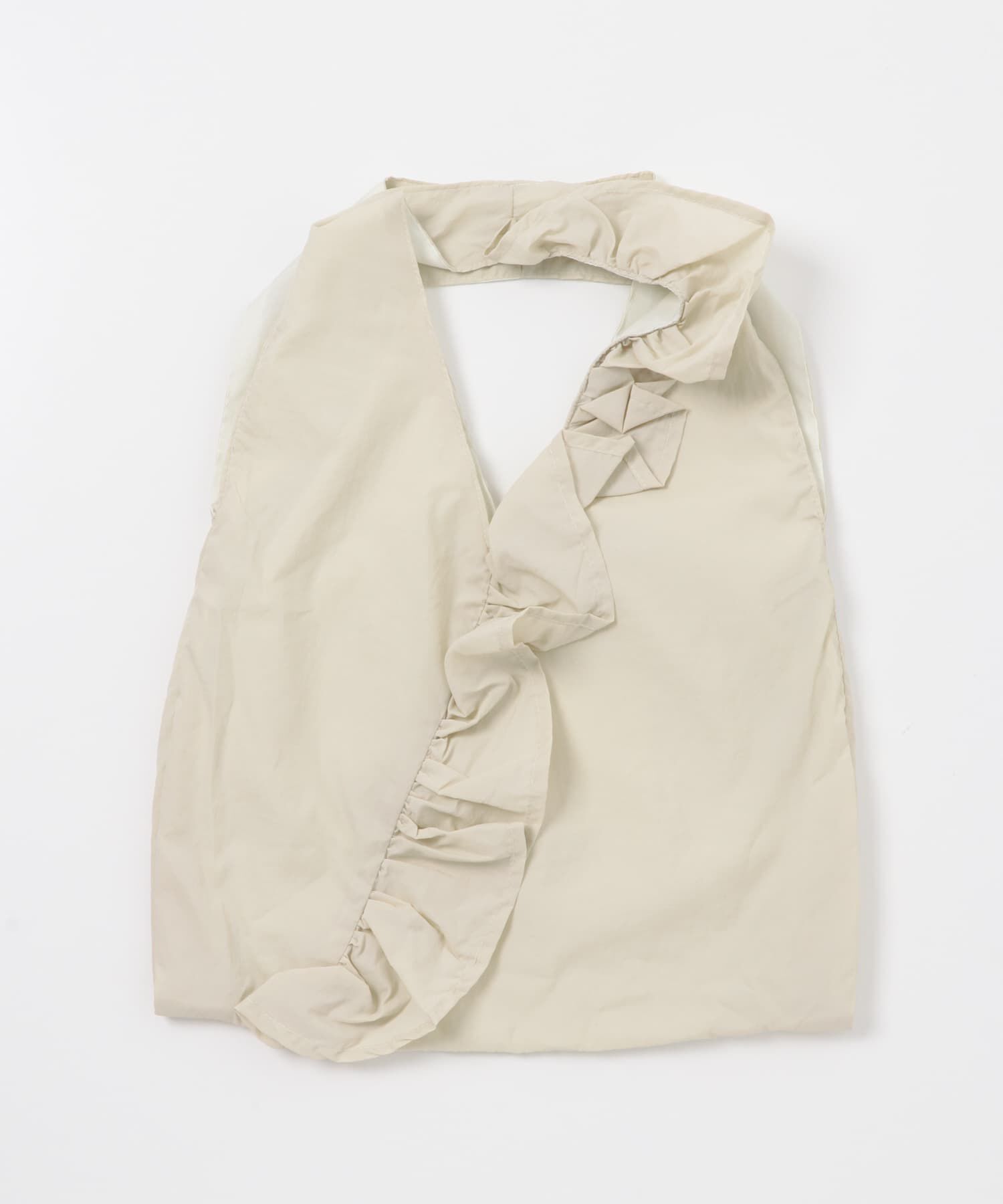 SMELLY「カシュクールフリルトート」|トートバッグ|