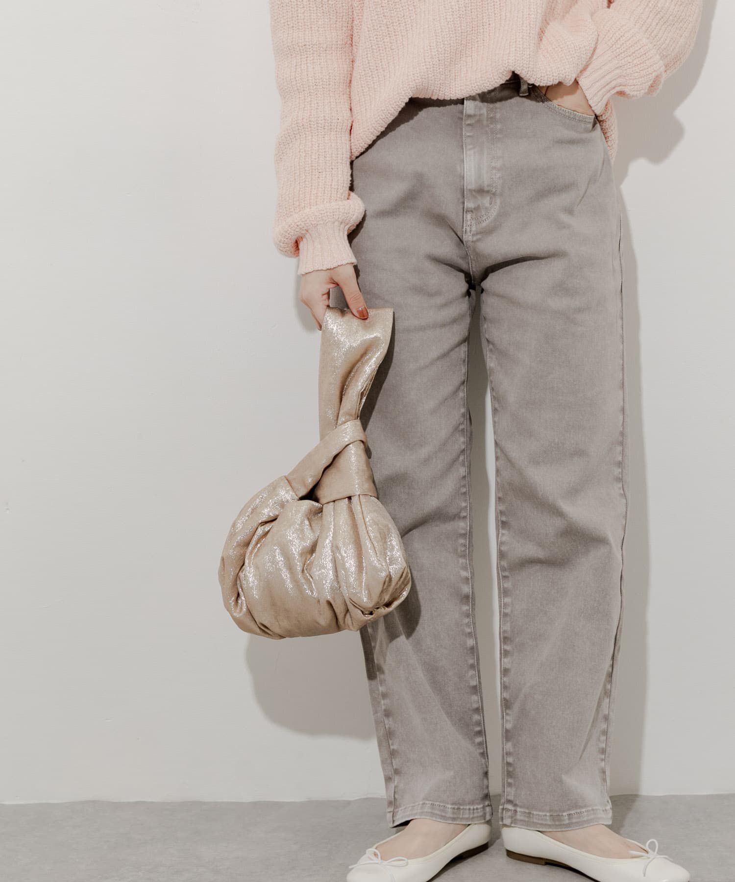 SMELLY「メタリックサークルバッグ」|ハンドバッグ|