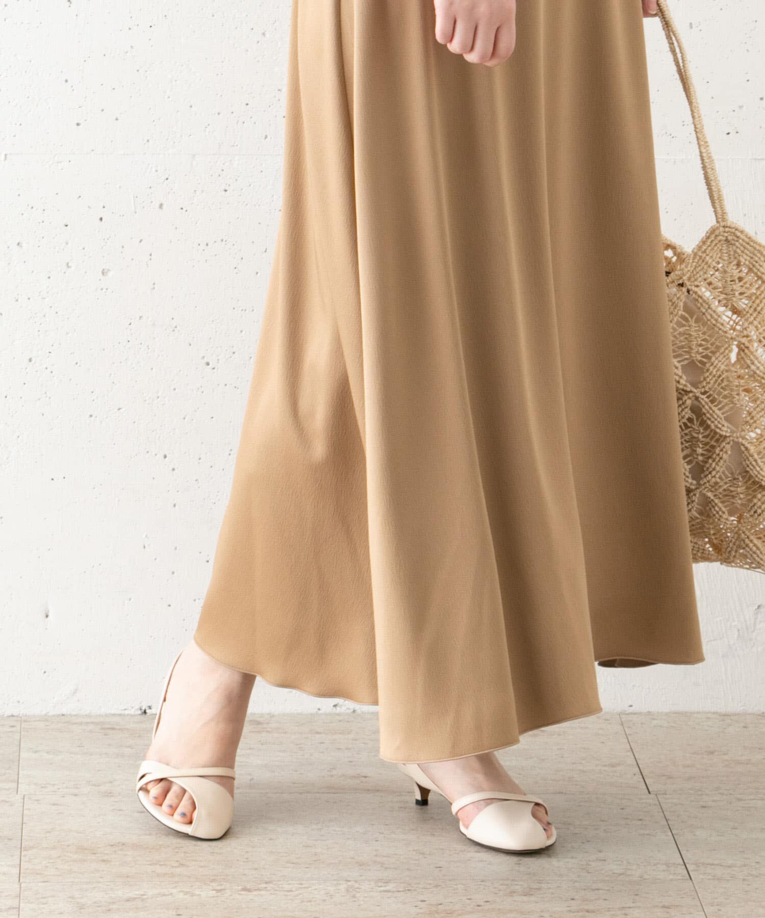 URBAN RESEARCH ROSSO「quartierglam　INSIDE COVERED SANDALS&there4;」|サンダル|アイボリー