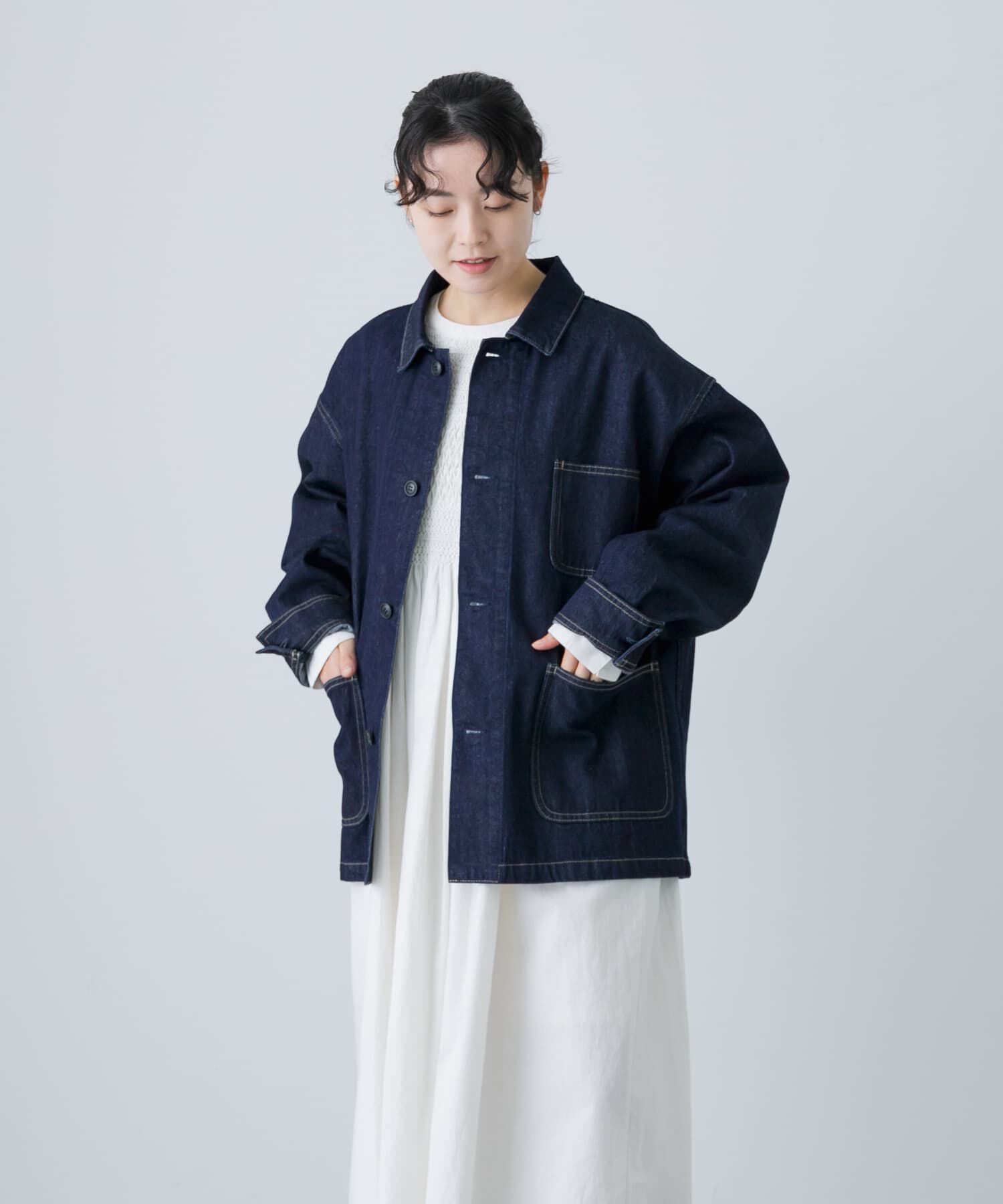 かぐれ「『ユニセックス』デニムカバーオール」|その他|