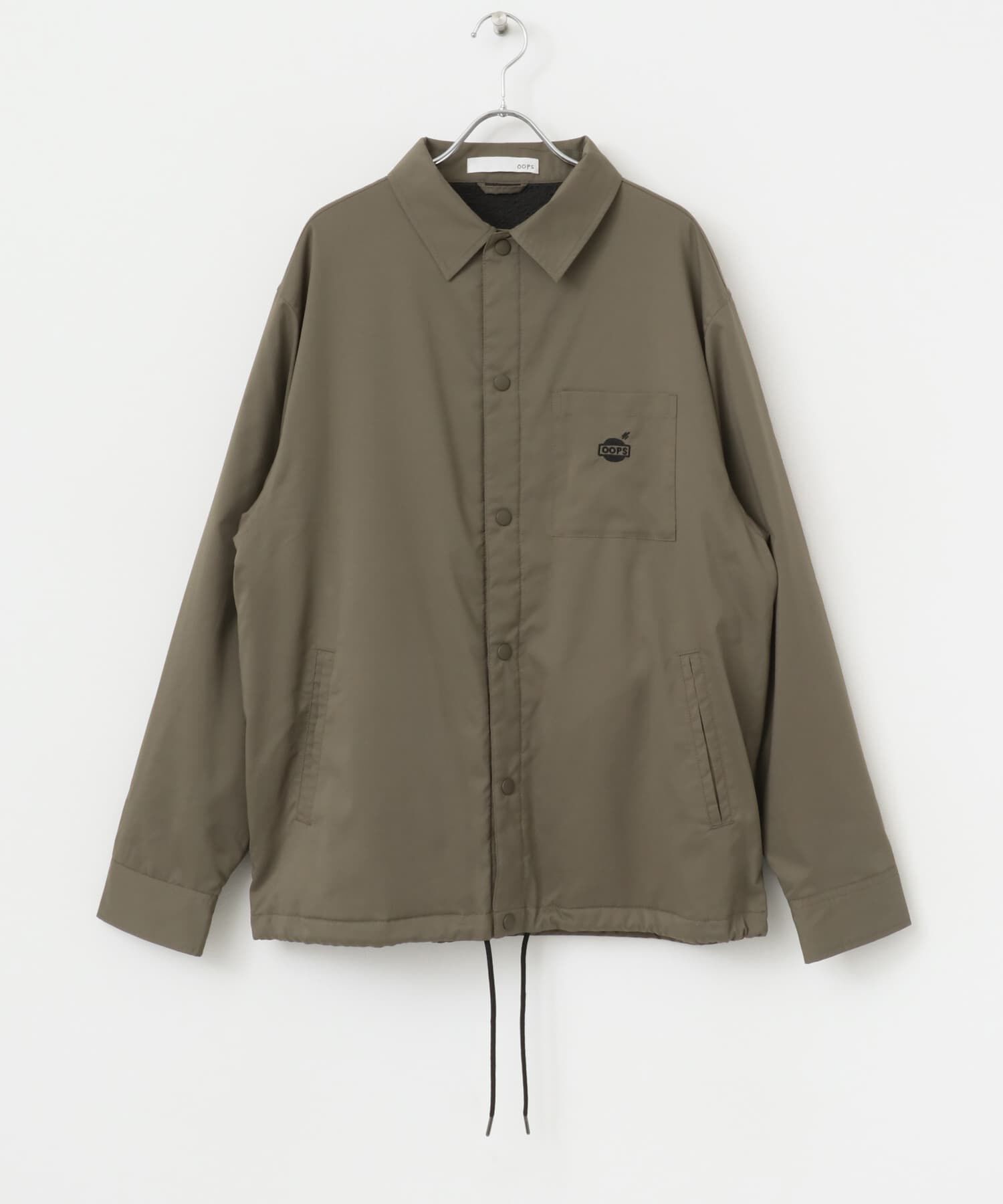 Sonny Label 「OOPS　裏フリースコーチジャケット」|ブルゾン・スタジャン|