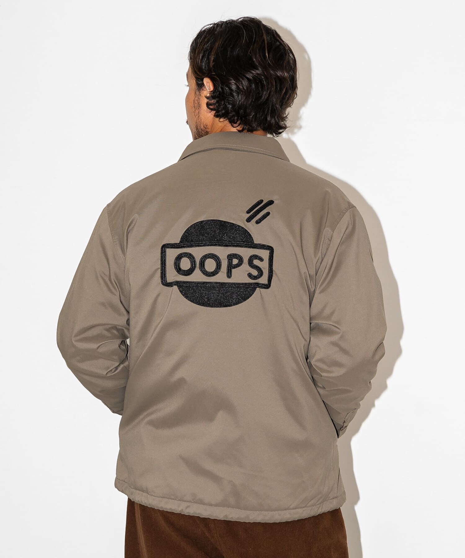 Sonny Label 「OOPS　裏フリースコーチジャケット」|ブルゾン・スタジャン|