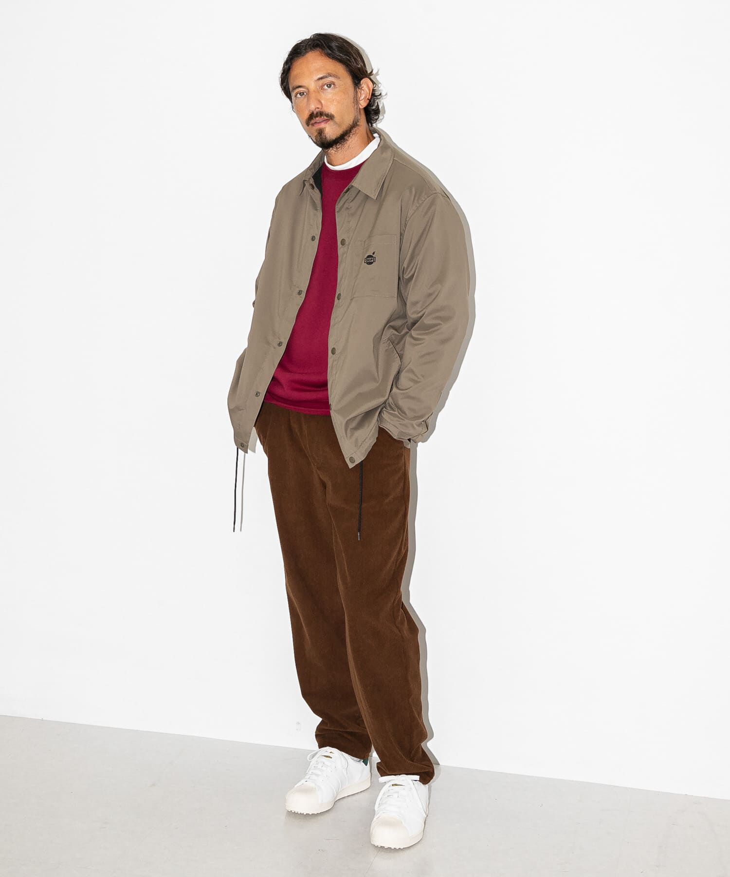 Sonny Label 「OOPS　裏フリースコーチジャケット」|ブルゾン・スタジャン|