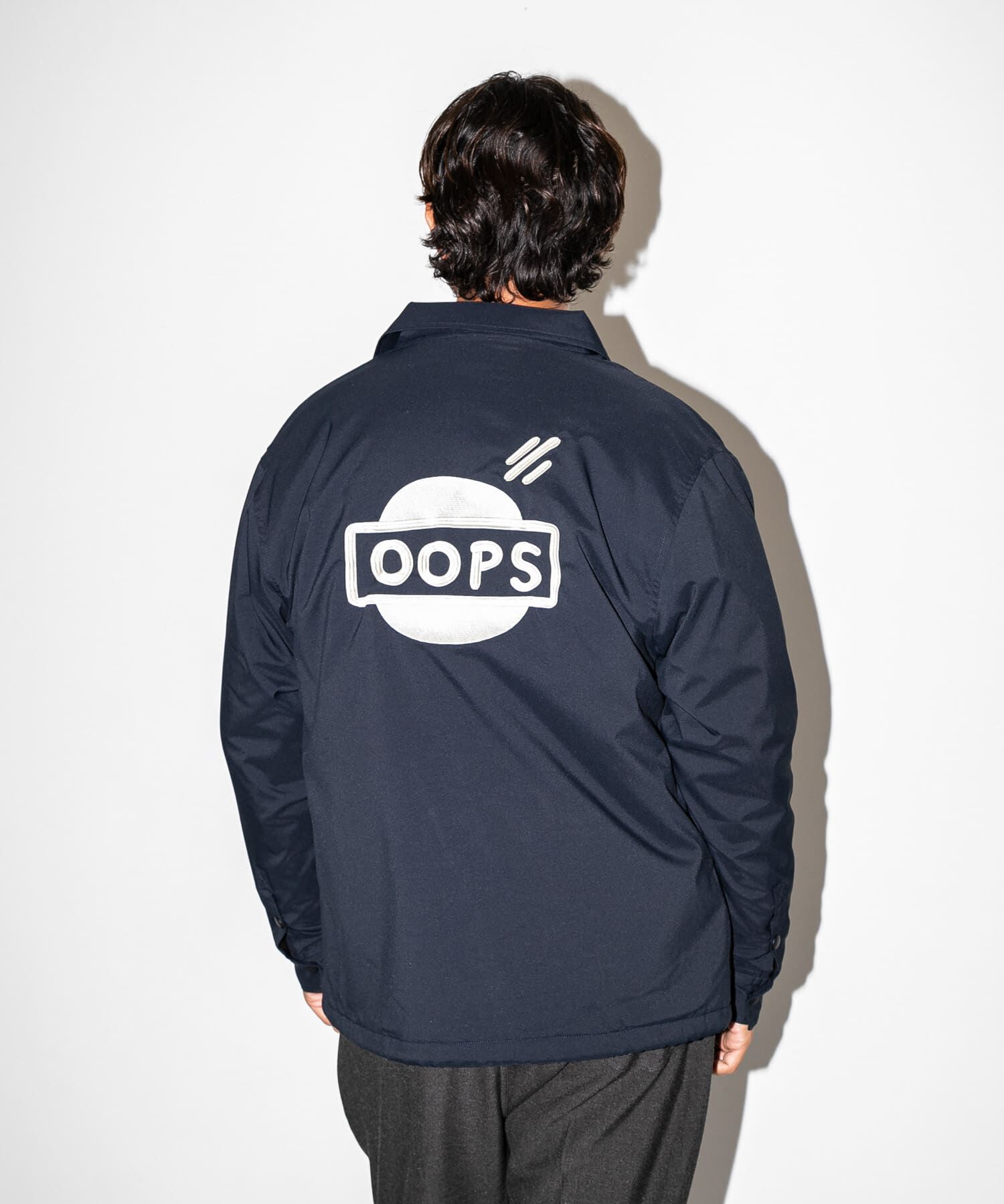 Sonny Label 「OOPS　裏フリースコーチジャケット」|ブルゾン・スタジャン|