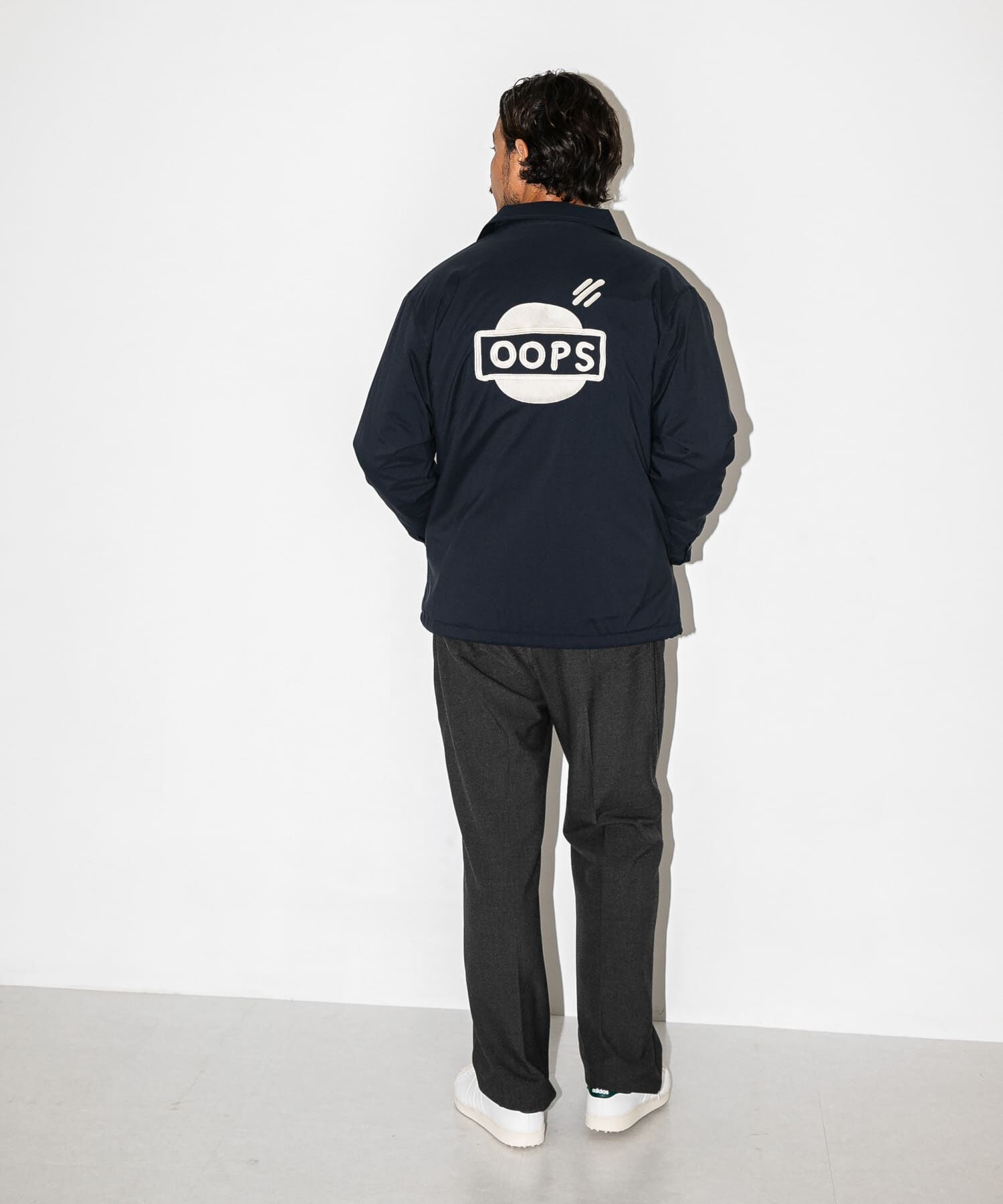 Sonny Label 「OOPS　裏フリースコーチジャケット」|ブルゾン・スタジャン|