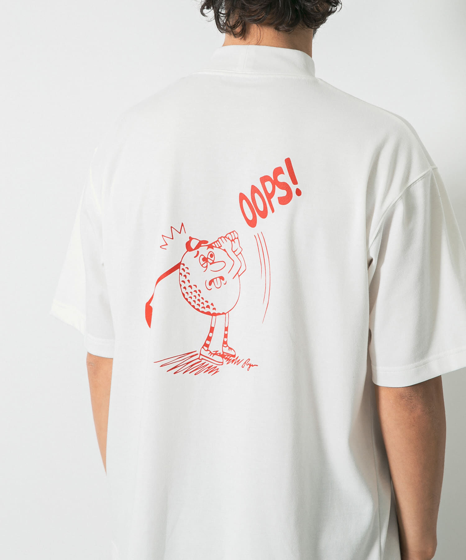 Sonny Label 「OOPS&times;RYUAMBEモックネックTEE」|Tシャツ・カットソー|