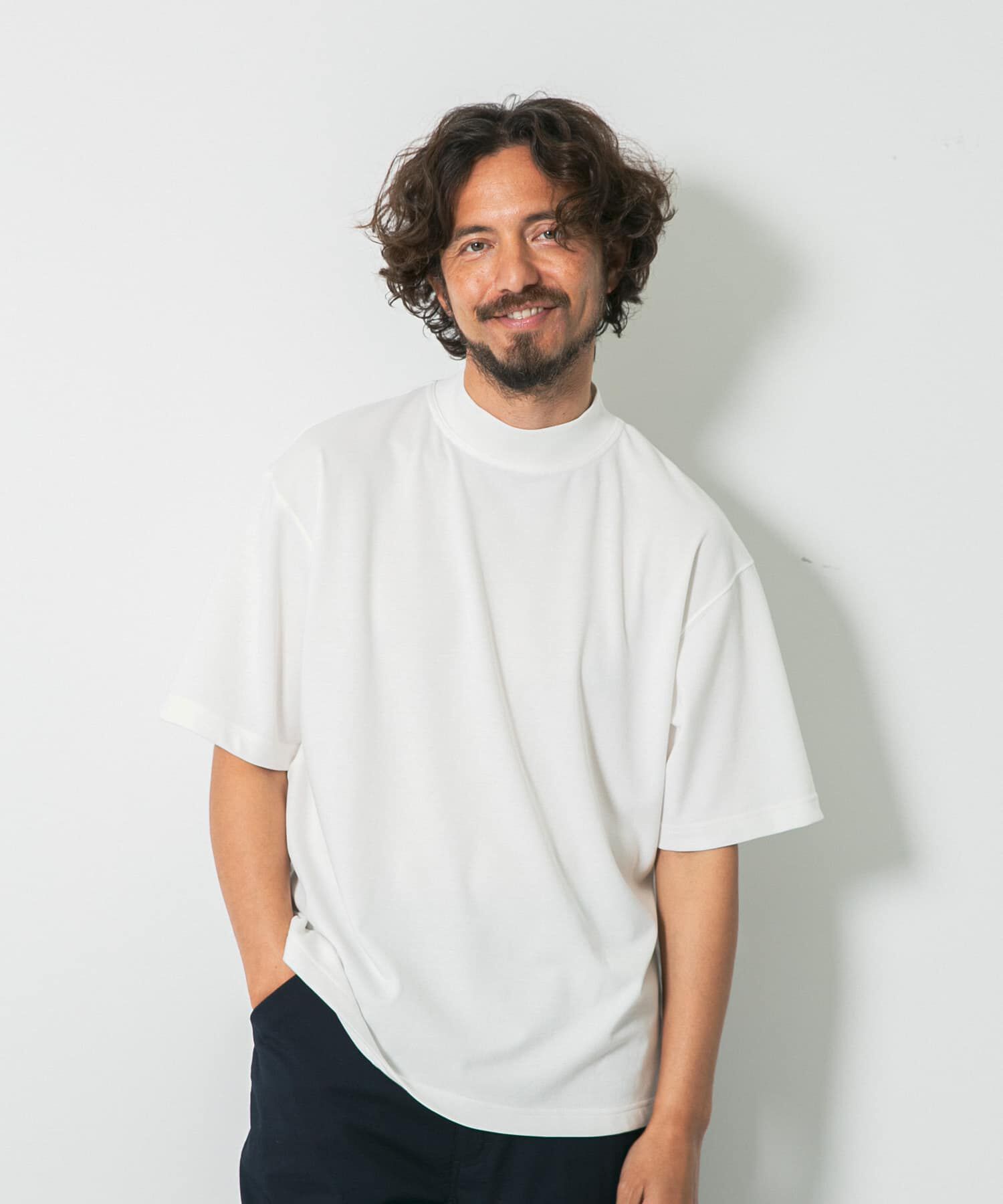 Sonny Label 「OOPS&times;RYUAMBEモックネックTEE」|Tシャツ・カットソー|