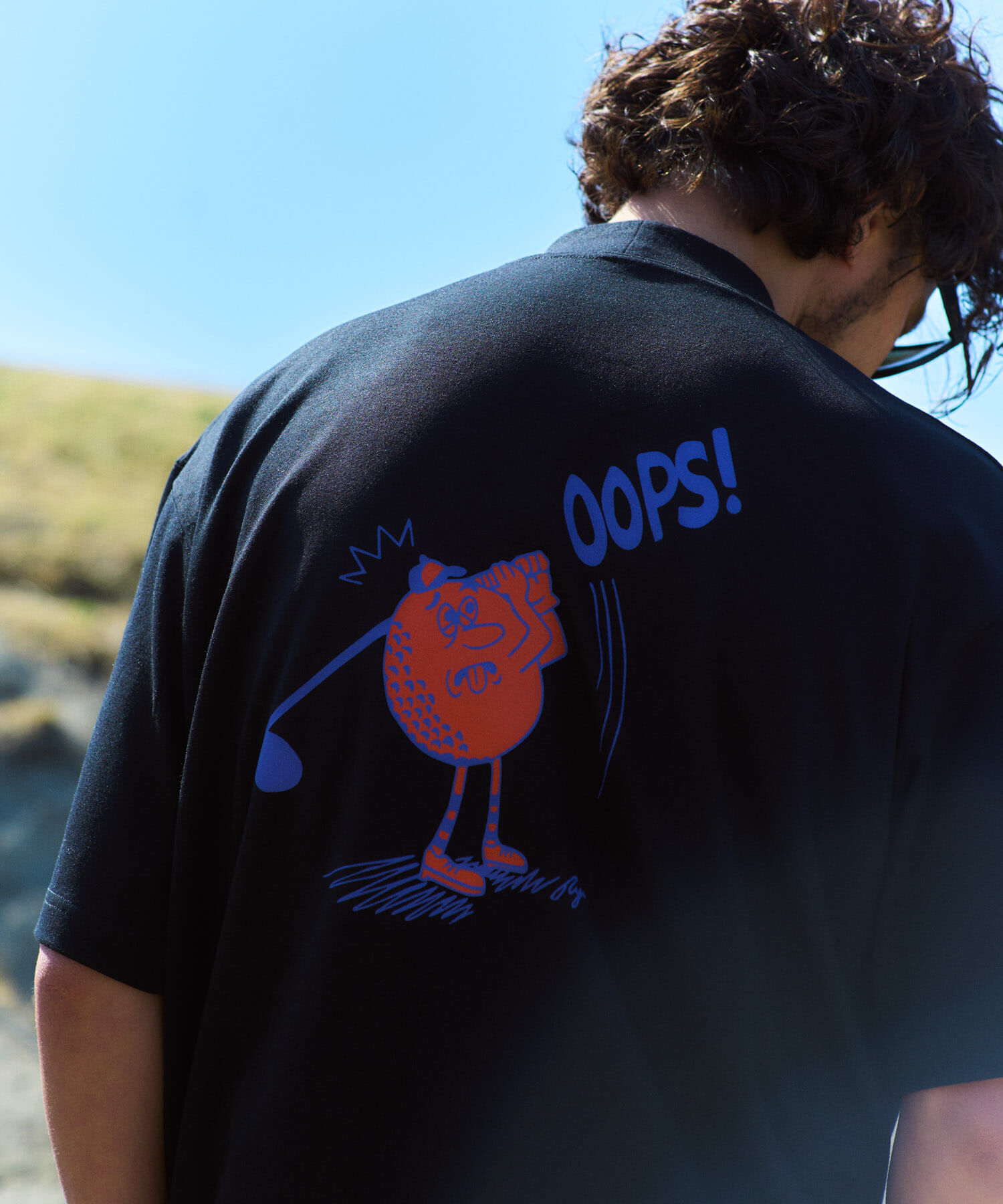 Sonny Label 「OOPS&times;RYUAMBEモックネックTEE」|Tシャツ・カットソー|ブラック