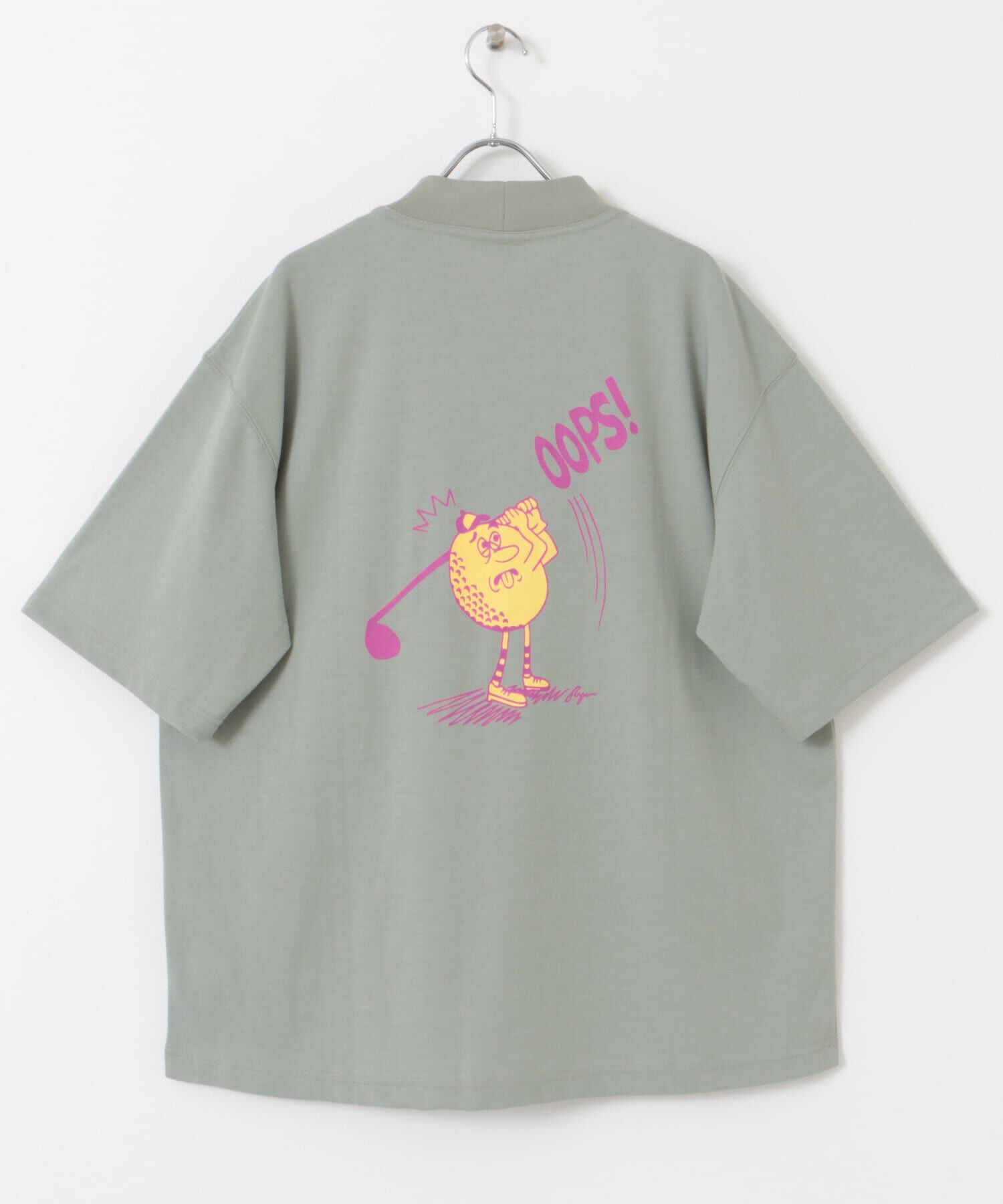 Sonny Label 「OOPS&times;RYUAMBEモックネックTEE」|Tシャツ・カットソー|