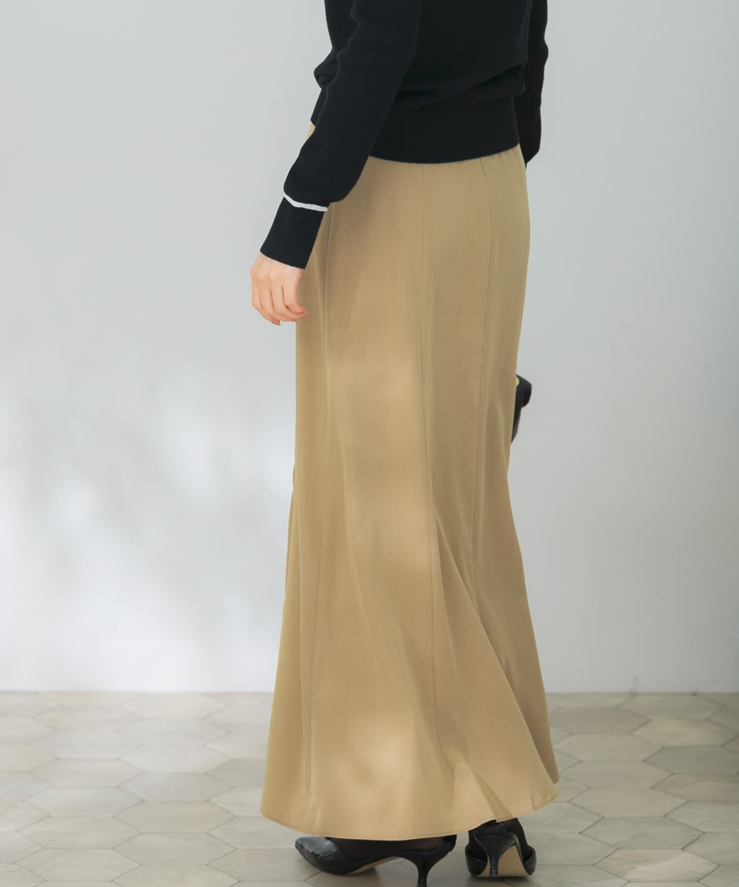 URBAN RESEARCH ROSSO「ハイウエストナローフレアスカート」|スカート|